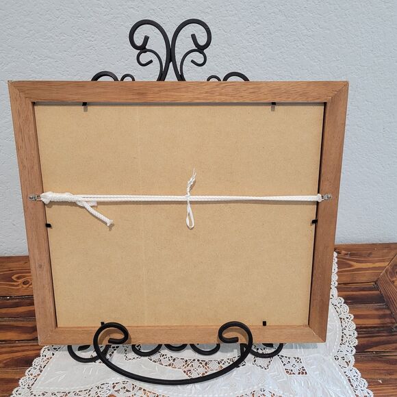 Decorative Vintage Japanese Japan Geisha Woman 10.5" X 12" Print Framed Art MCM - Picture 6 of 11